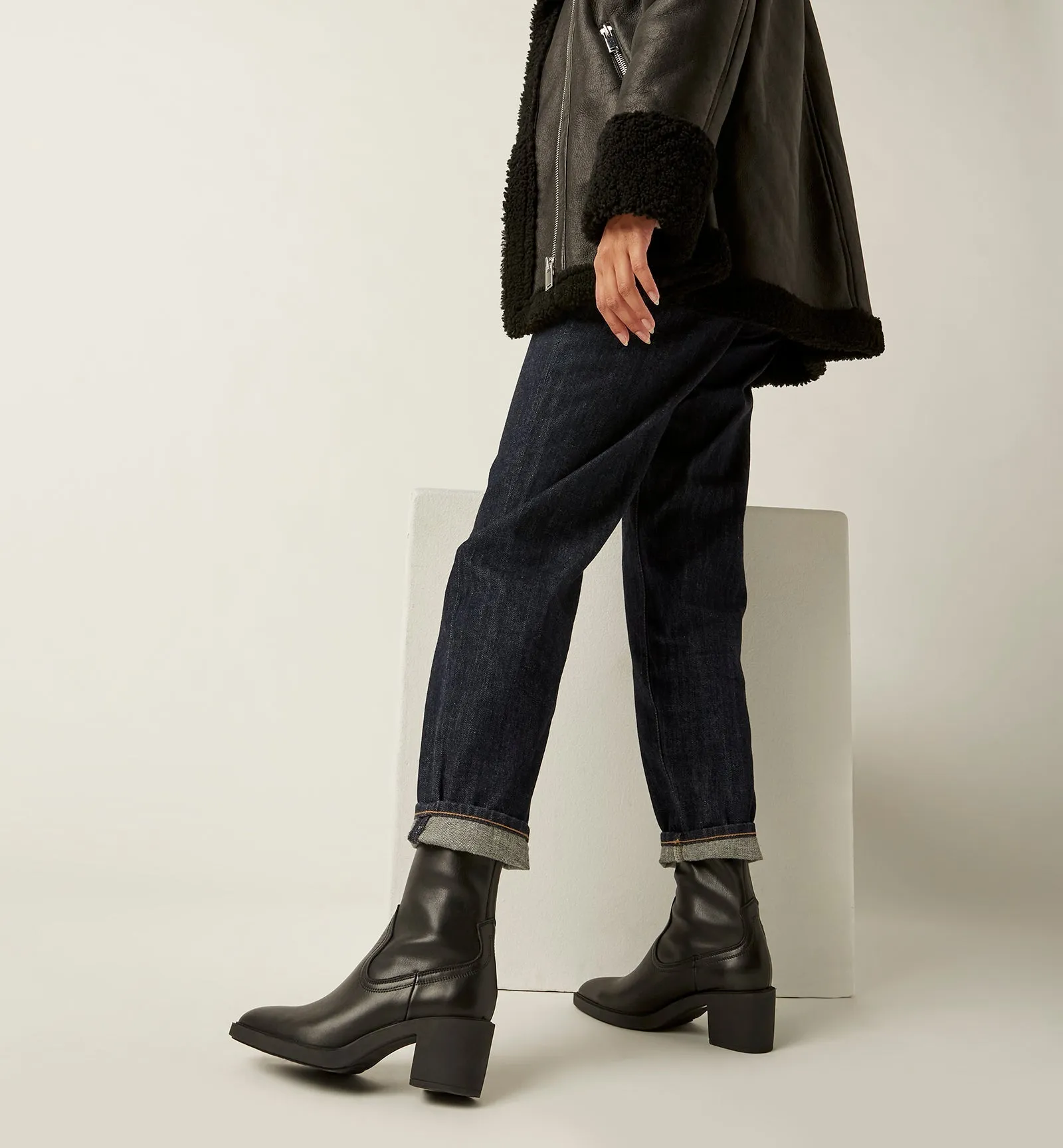PARKS LEATHER BOOTIE La Canadienne