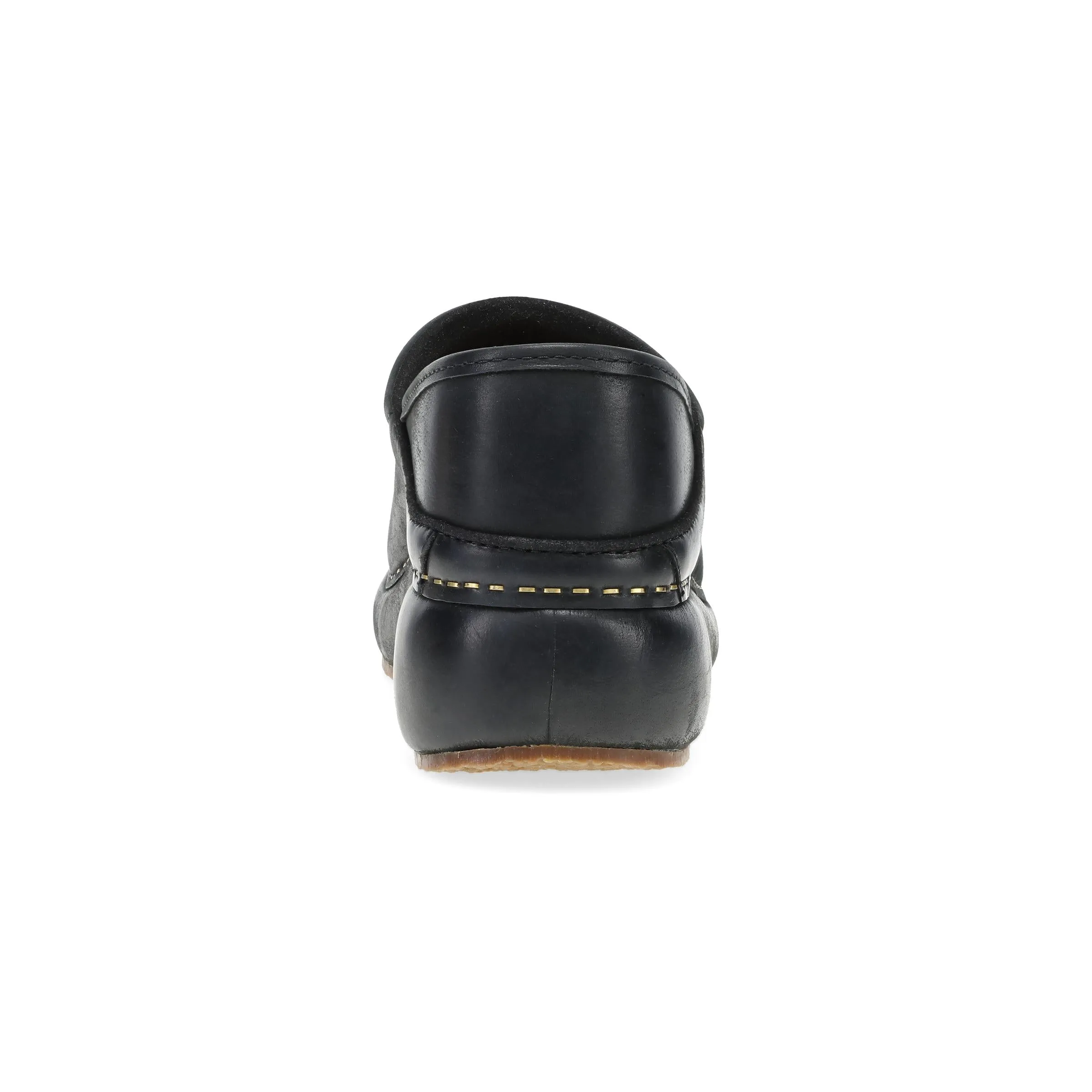 Platform Pro Black Burnished Nubuck Dansko