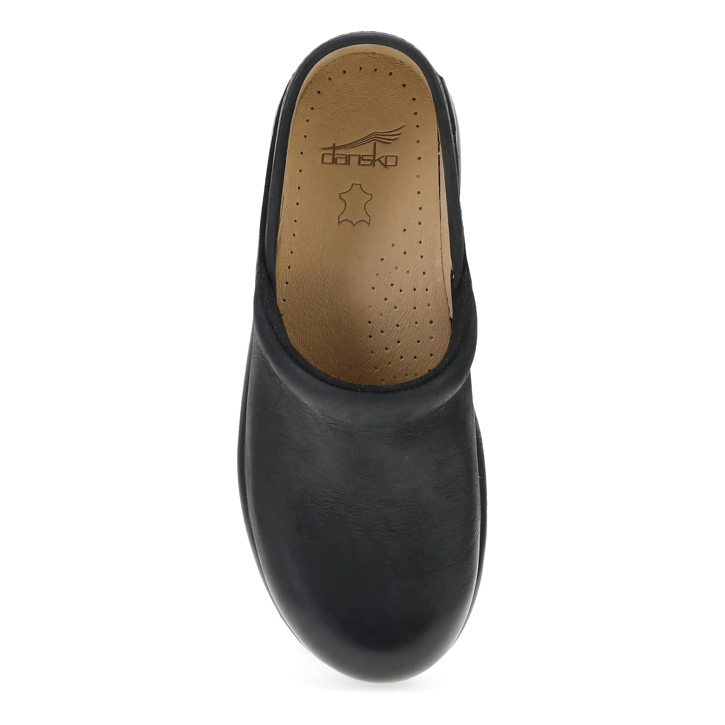 Platform Pro Black Burnished Nubuck Dansko