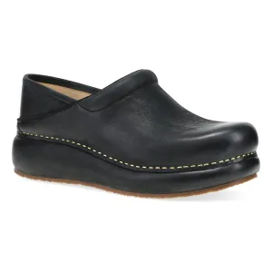 Platform Pro Black Burnished Nubuck Dansko