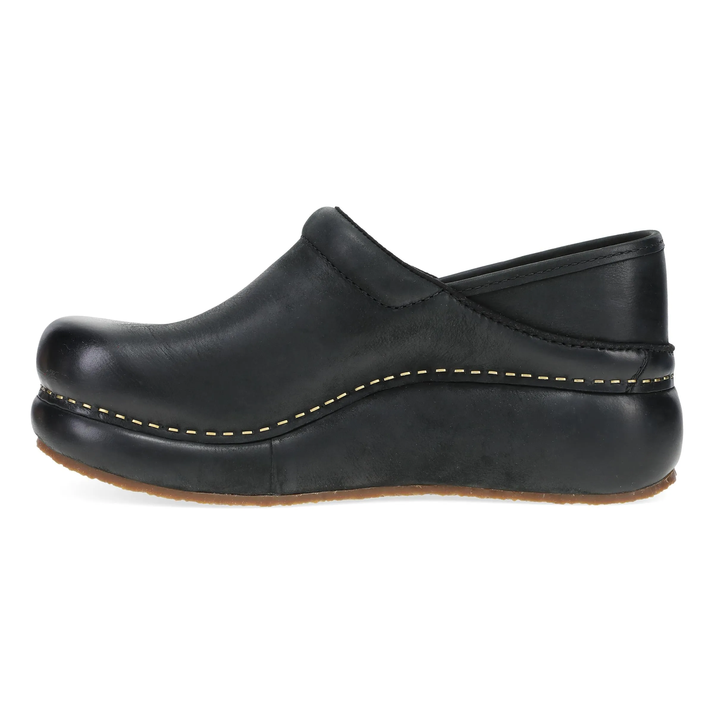 Platform Pro Black Burnished Nubuck Dansko