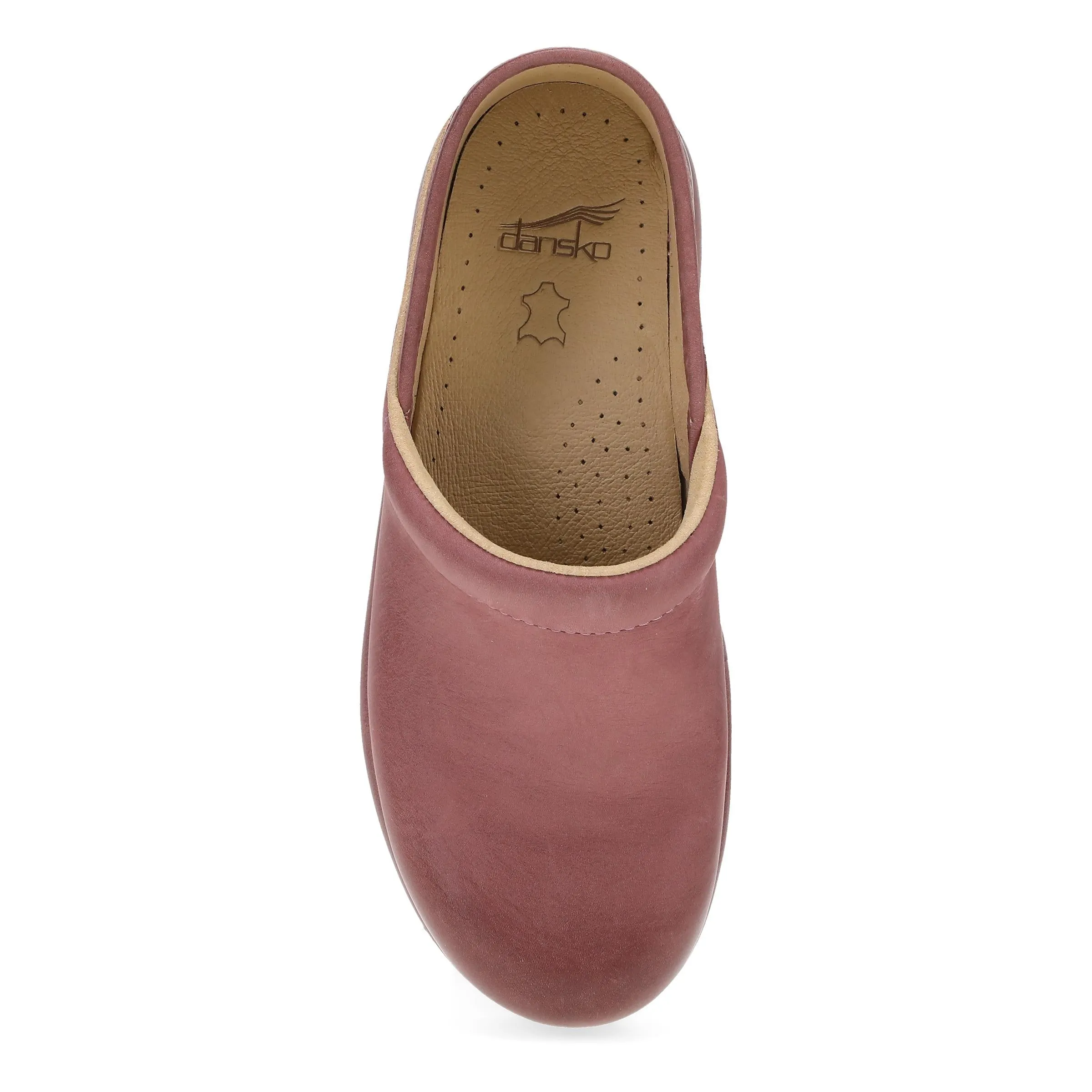 Platform Pro Rose Burnished Nubuck Dansko