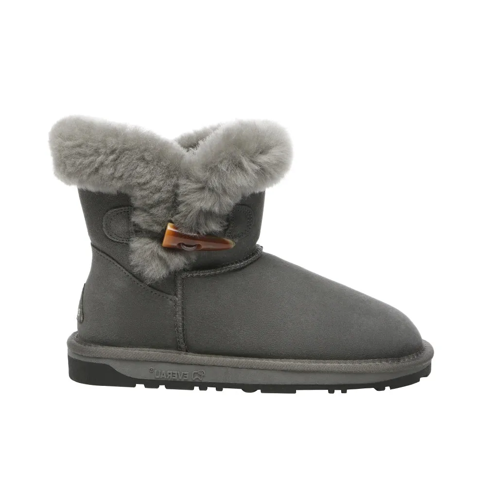 Reformation EverAu Australia Women Robin Horn Toggle button Mini Boots