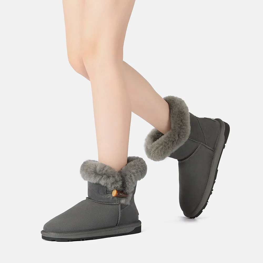 Reformation EverAu Australia Women Robin Horn Toggle button Mini Boots