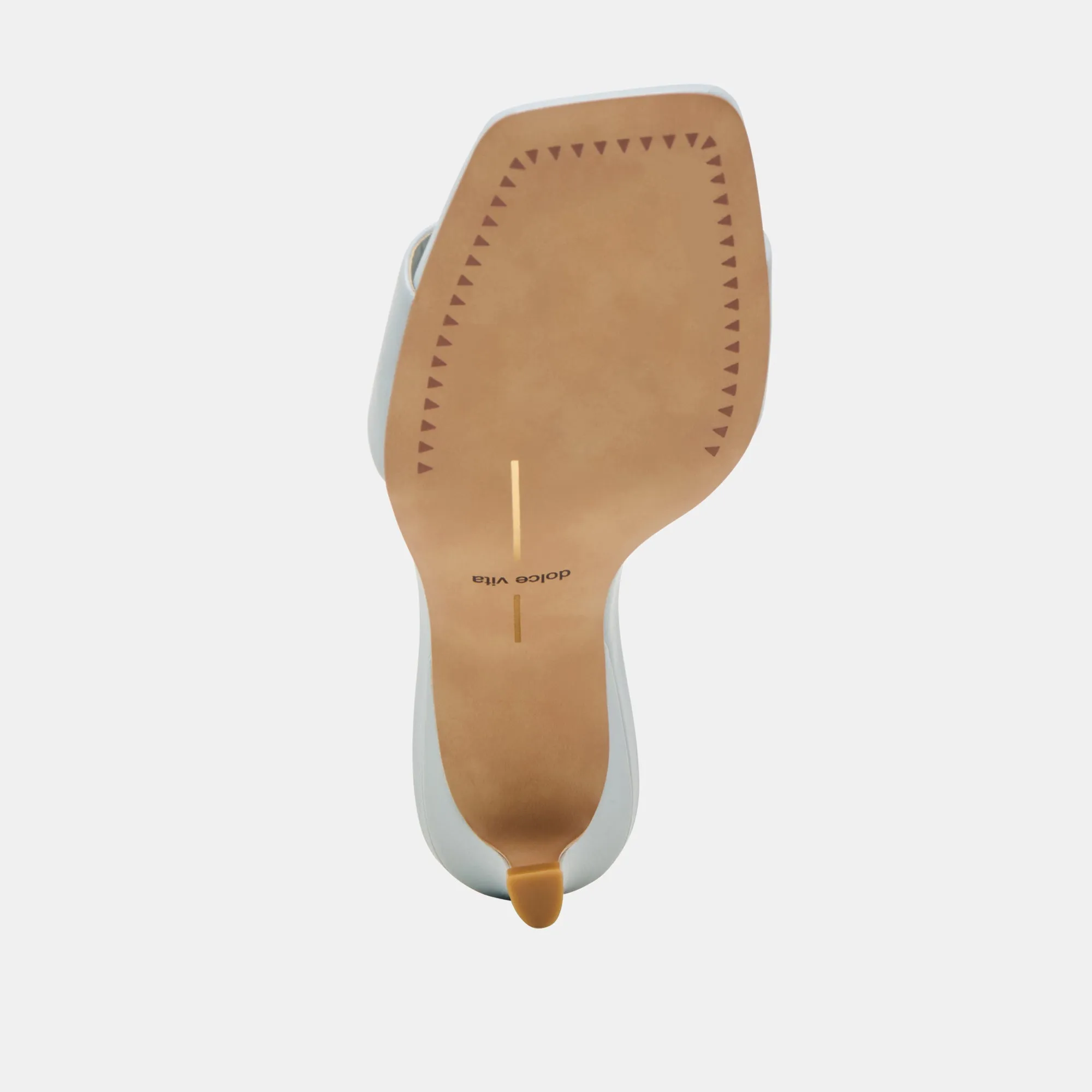REXA HEELS ICE BLUE LEATHER Dolce Vita