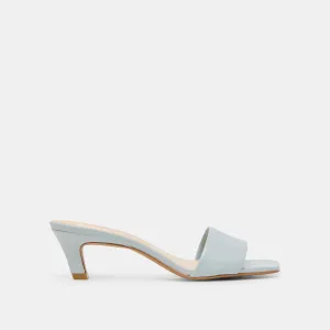 REXA HEELS ICE BLUE LEATHER Dolce Vita