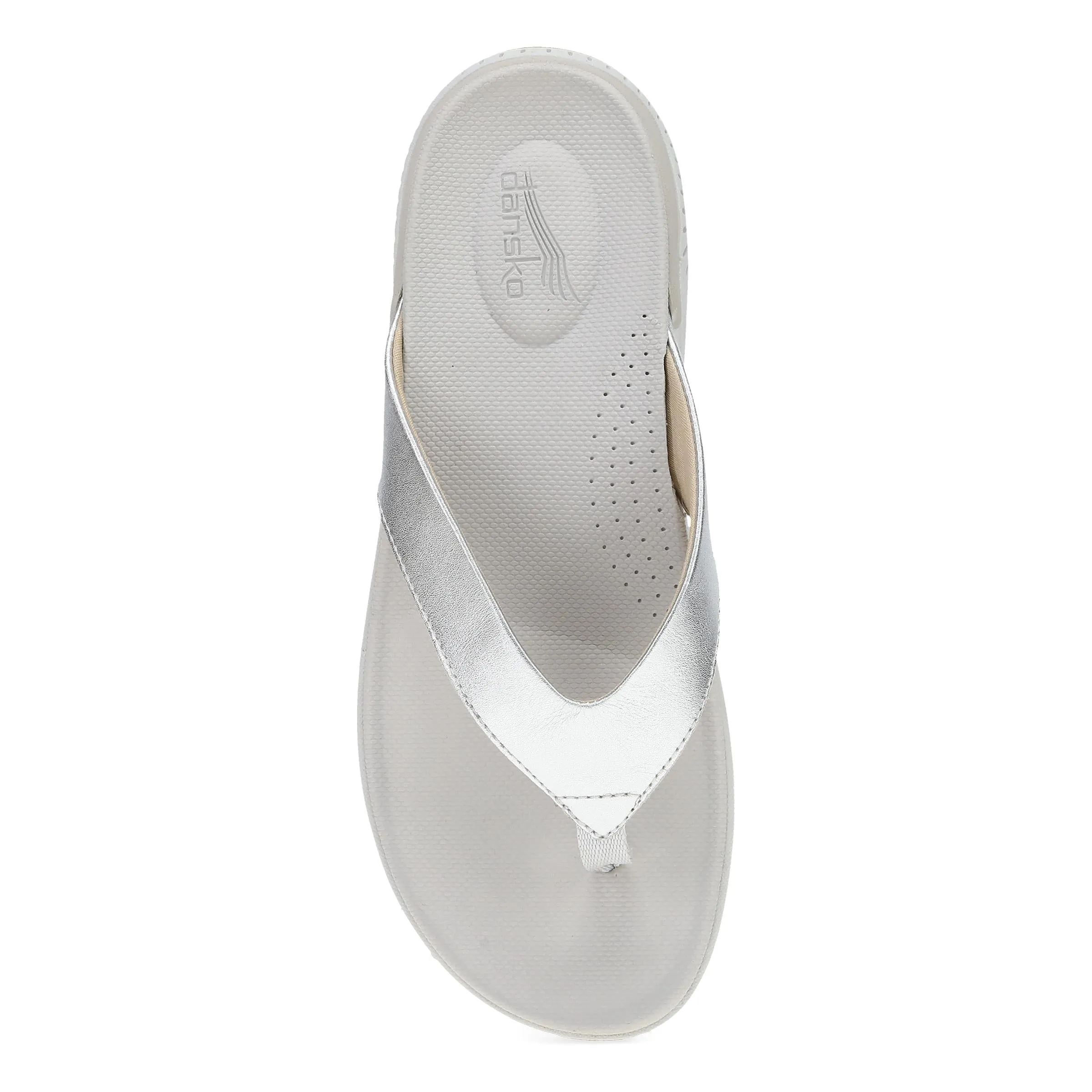 Rosemary Silver Metallic Dansko