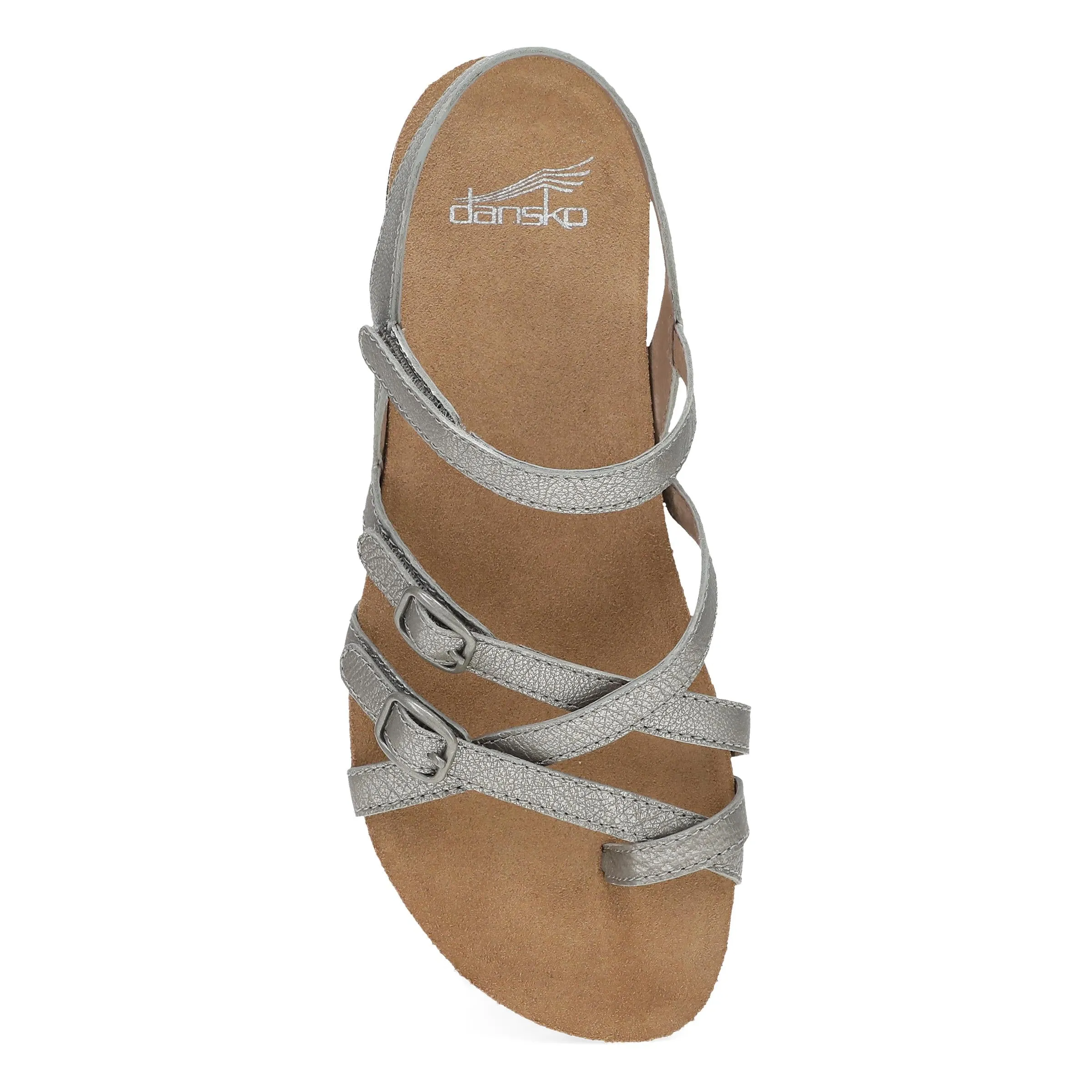 Roslyn Antique Silver Metallic Dansko