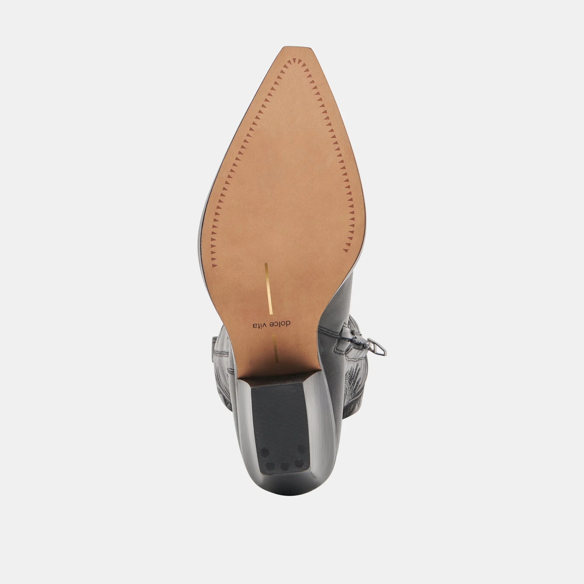 RYATT BOOTS BLACK LEATHER Dolce Vita