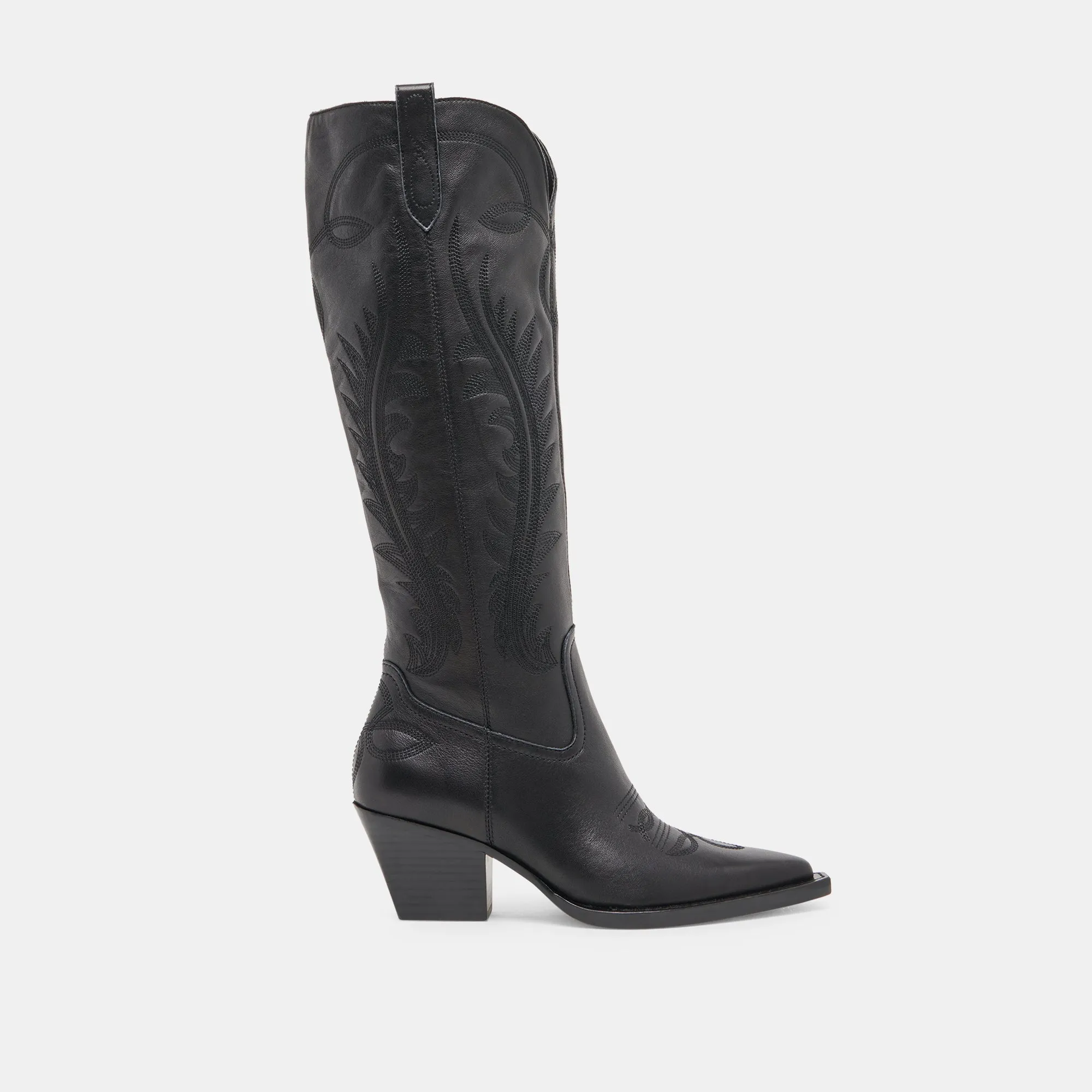 RYATT BOOTS BLACK LEATHER Dolce Vita