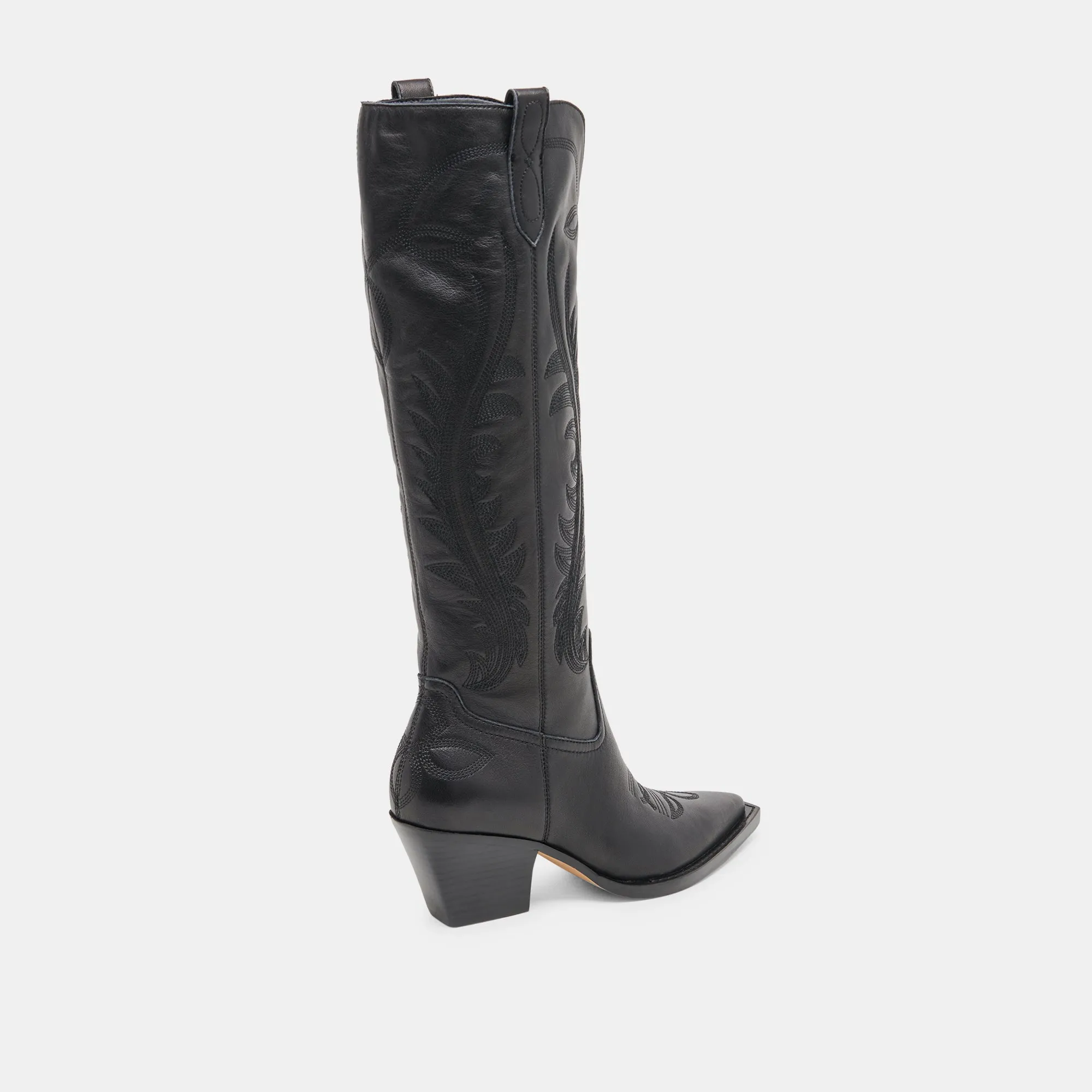 RYATT BOOTS BLACK LEATHER Dolce Vita