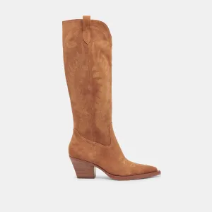 RYATT BOOTS PECAN SUEDE Dolce Vita