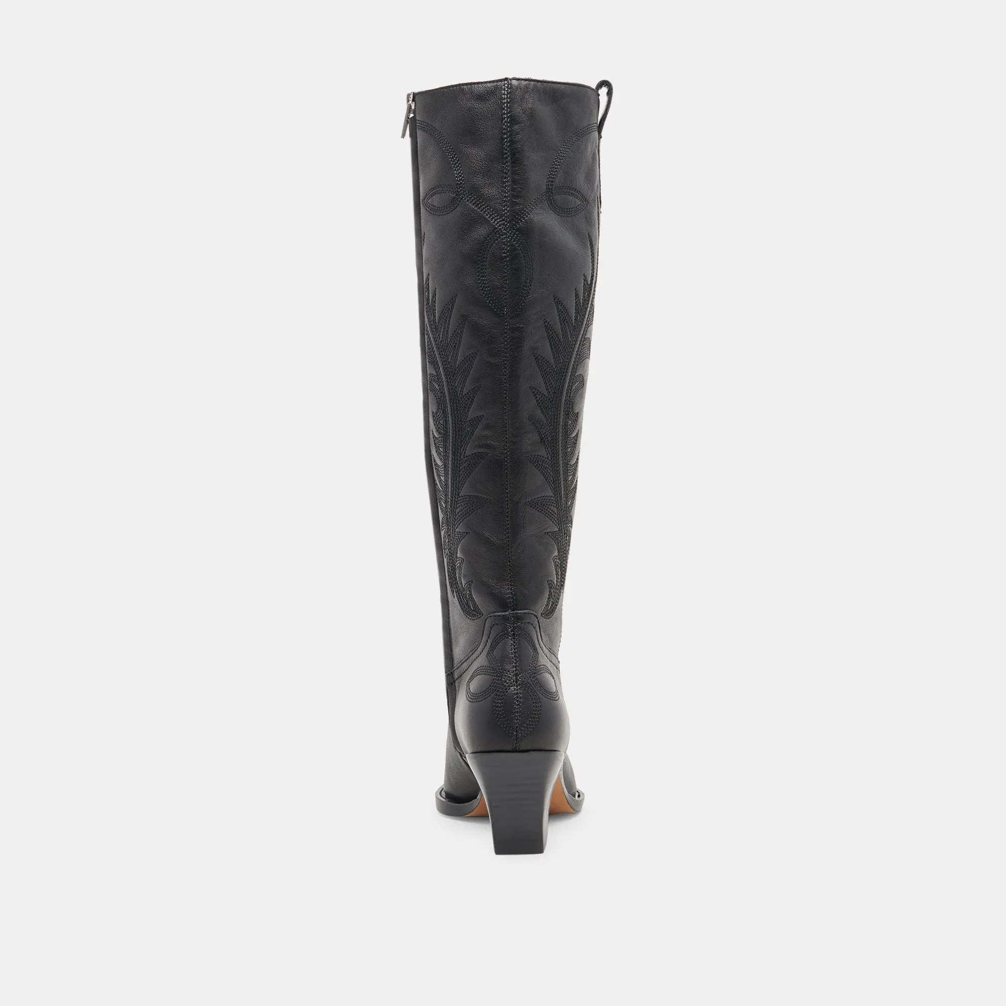RYATT EXTRA WIDE CALF BOOTS BLACK LEATHER Dolce Vita