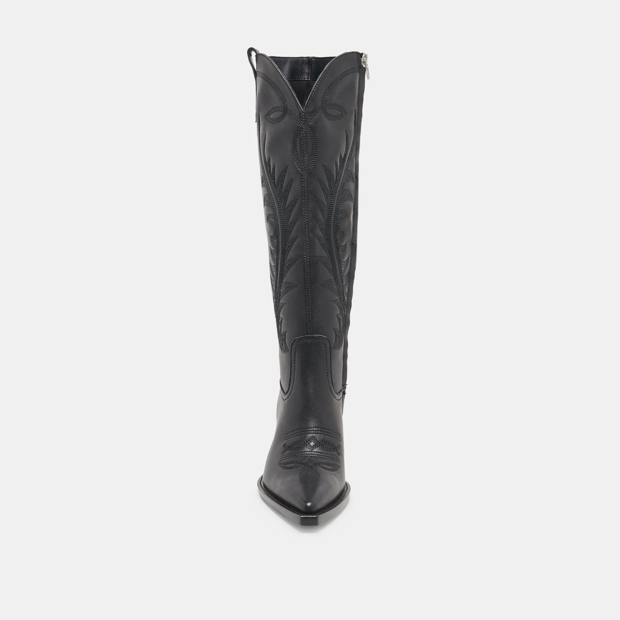 RYATT EXTRA WIDE CALF BOOTS BLACK LEATHER Dolce Vita