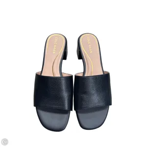 Sandals Heels Block By Cole-haan In Black, Size: 8.5