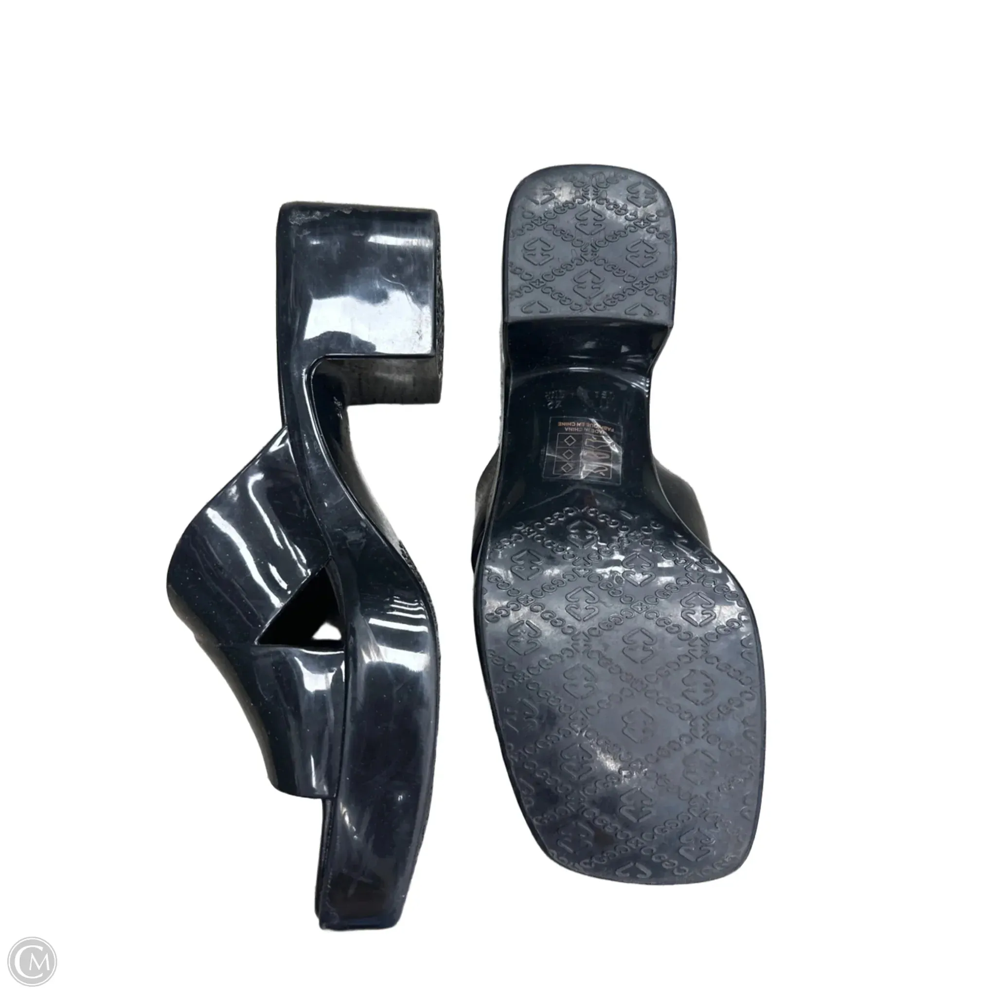 Sandals Heels Block By Jeffery Campbell In Black, Size: 11