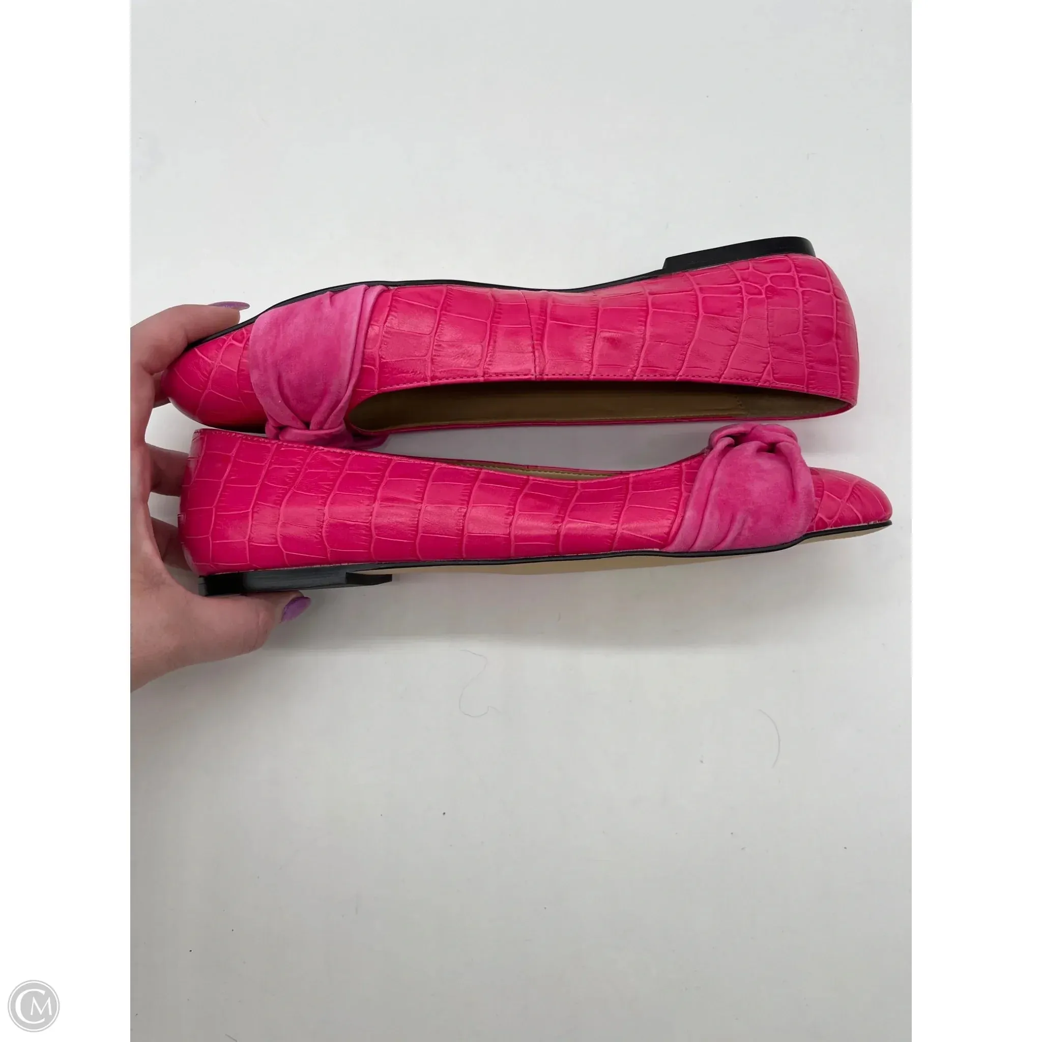 Shoes Flats By Talbots In Pink, Size: 9.5