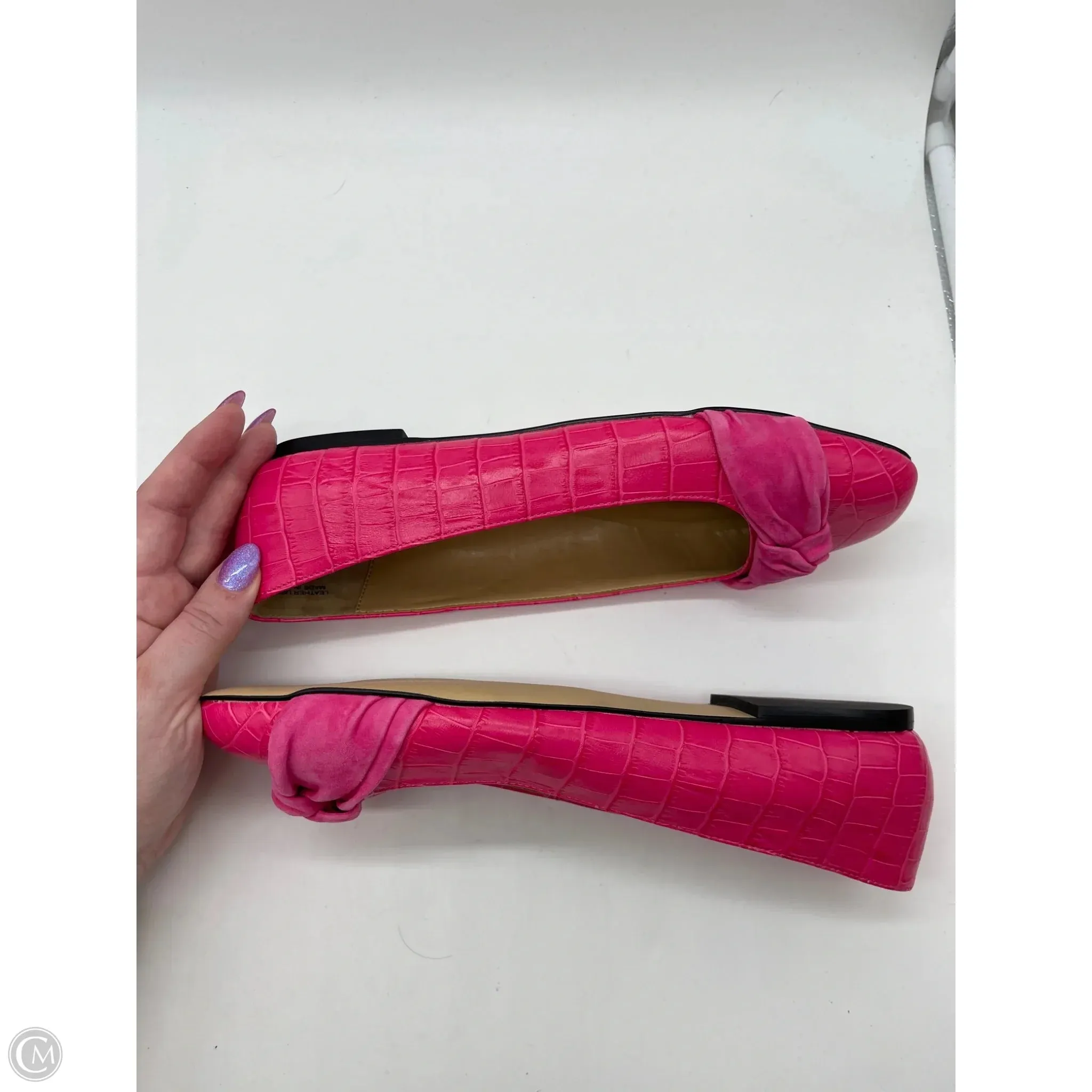 Shoes Flats By Talbots In Pink, Size: 9.5
