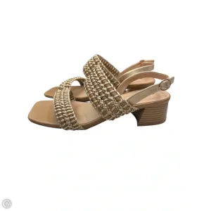 Shoes Heels Block By Clothes Mentor In Brown, Size: 10
