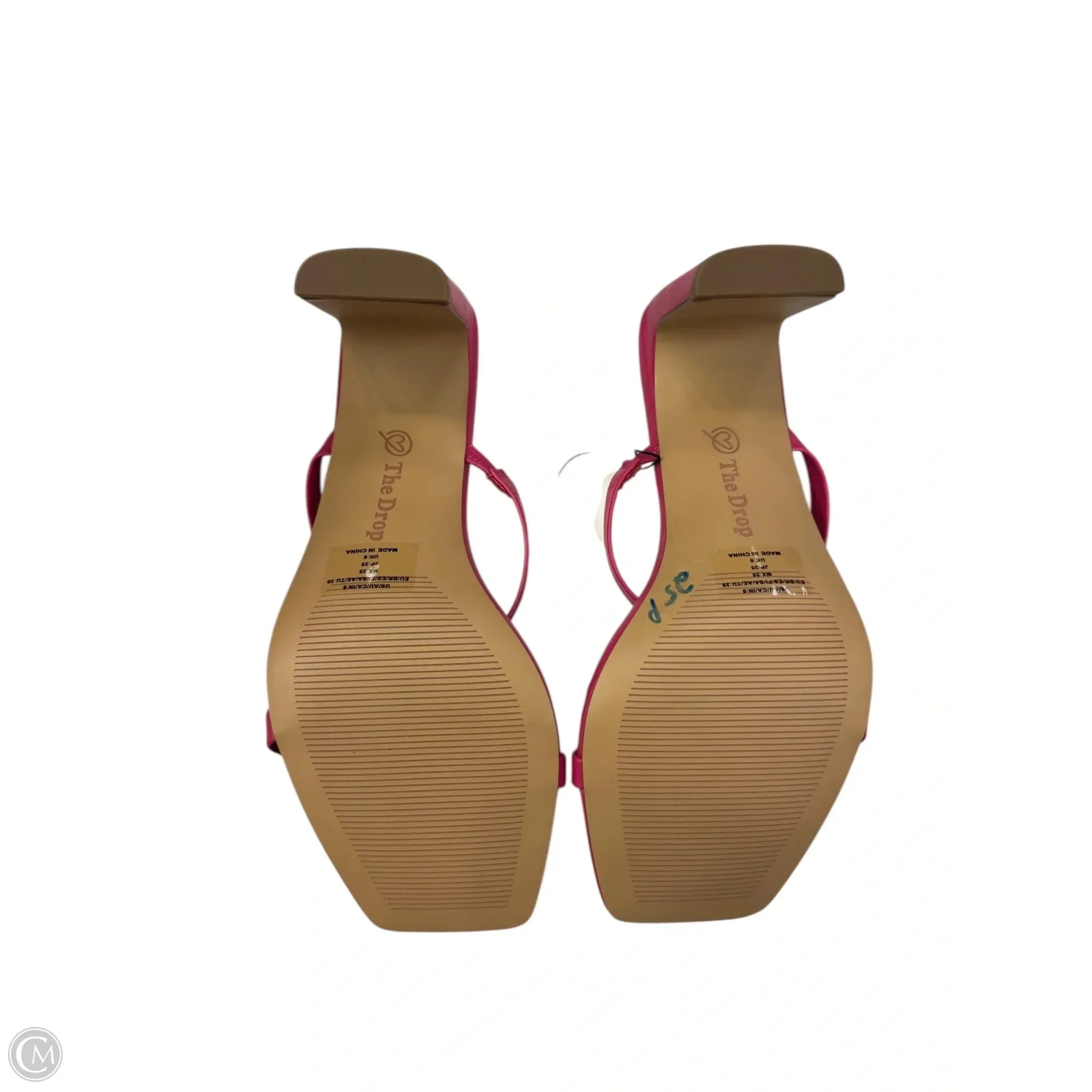 Shoes Heels Block By Clothes Mentor In Pink, Size: 8