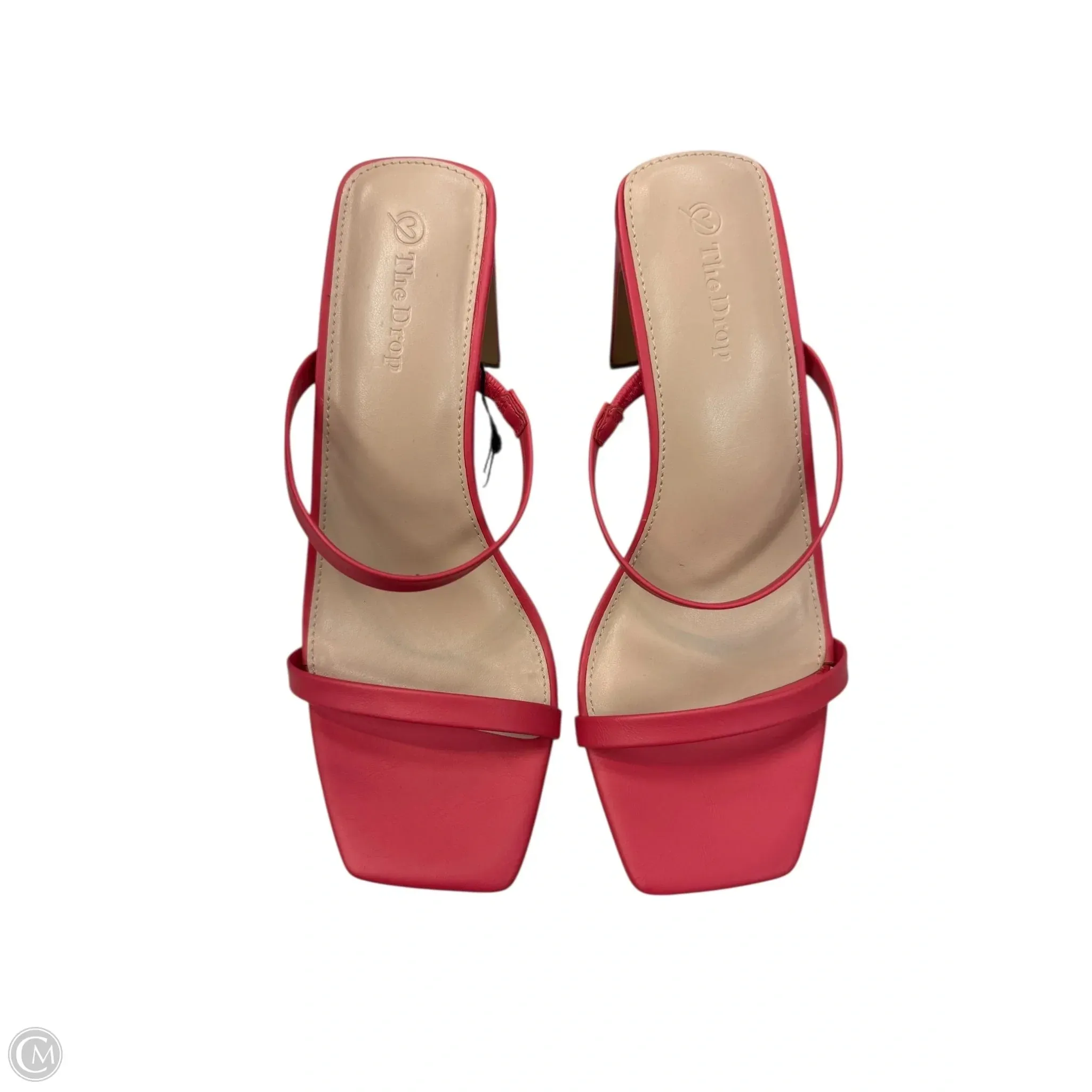 Shoes Heels Block By Clothes Mentor In Pink, Size: 8