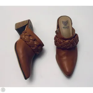 Shoes Heels Block By Cme In Brown, Size: 7