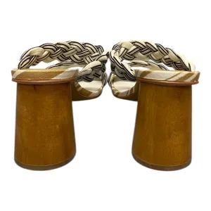 Shoes Heels Block By Dolce Vita In Black & Tan, Size:9