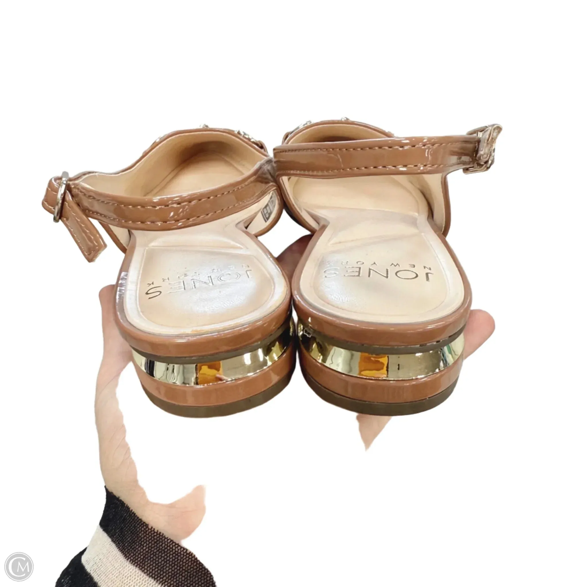 Shoes Heels Block By Jones New York In Tan, Size: 7.5
