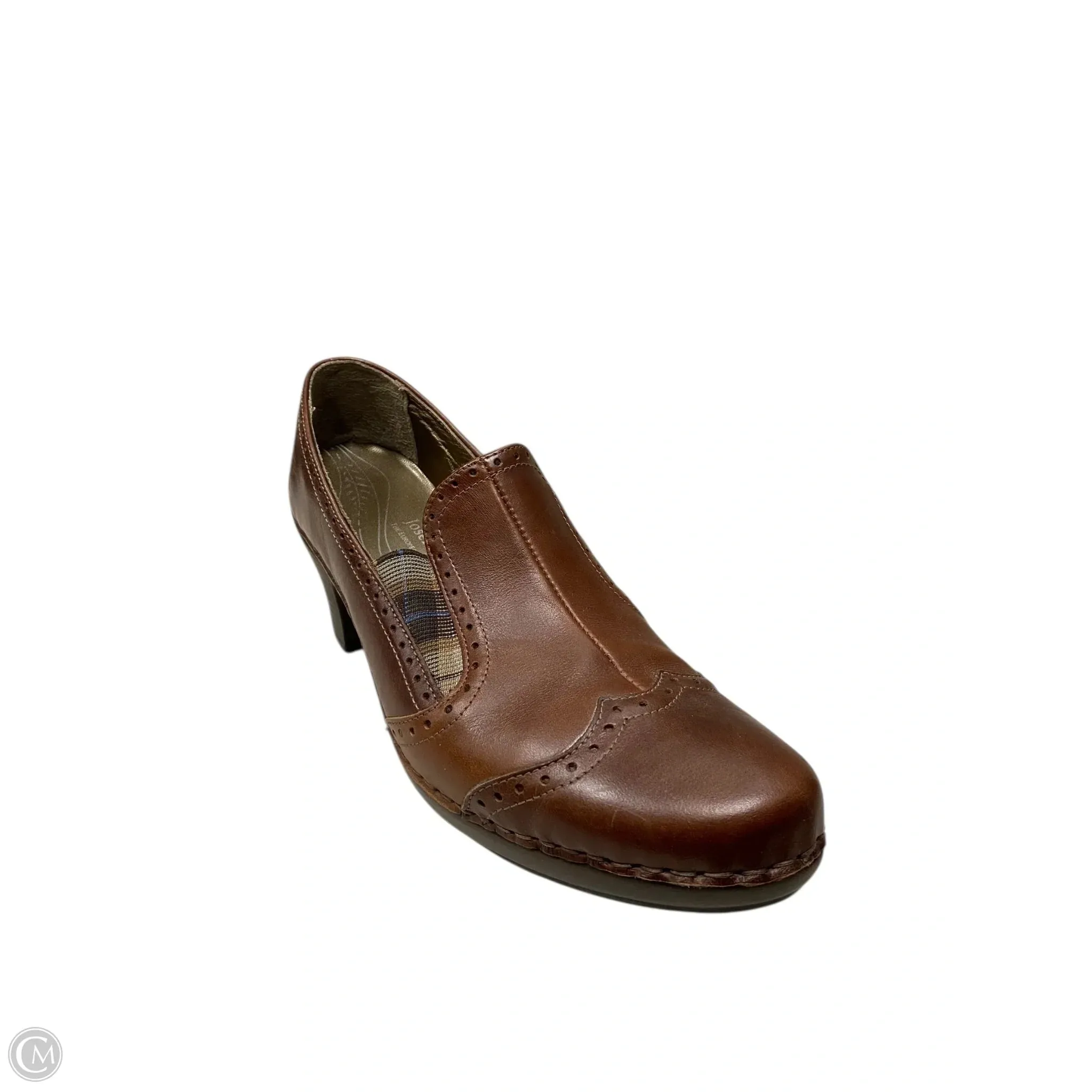 Shoes Heels Block By Josef Seibel In Brown, Size: 11.5
