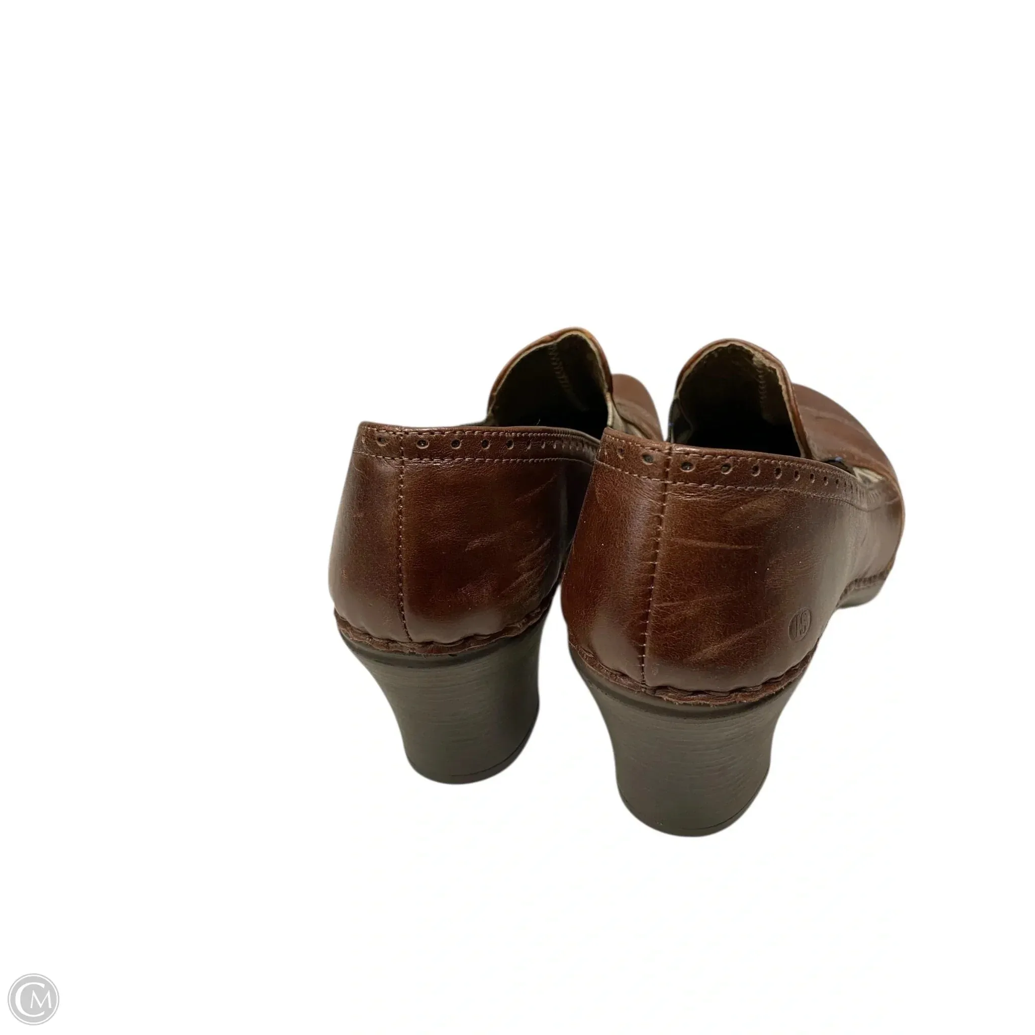 Shoes Heels Block By Josef Seibel In Brown, Size: 11.5