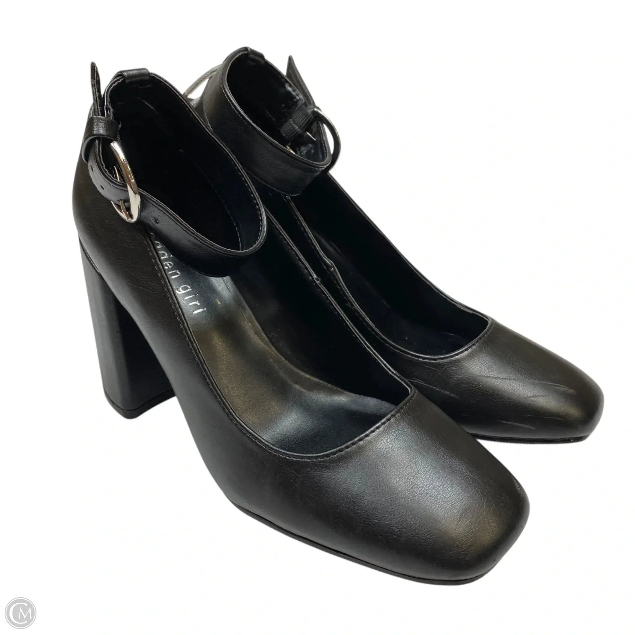 Shoes Heels Block By Madden Girl In Black, Size: 7
