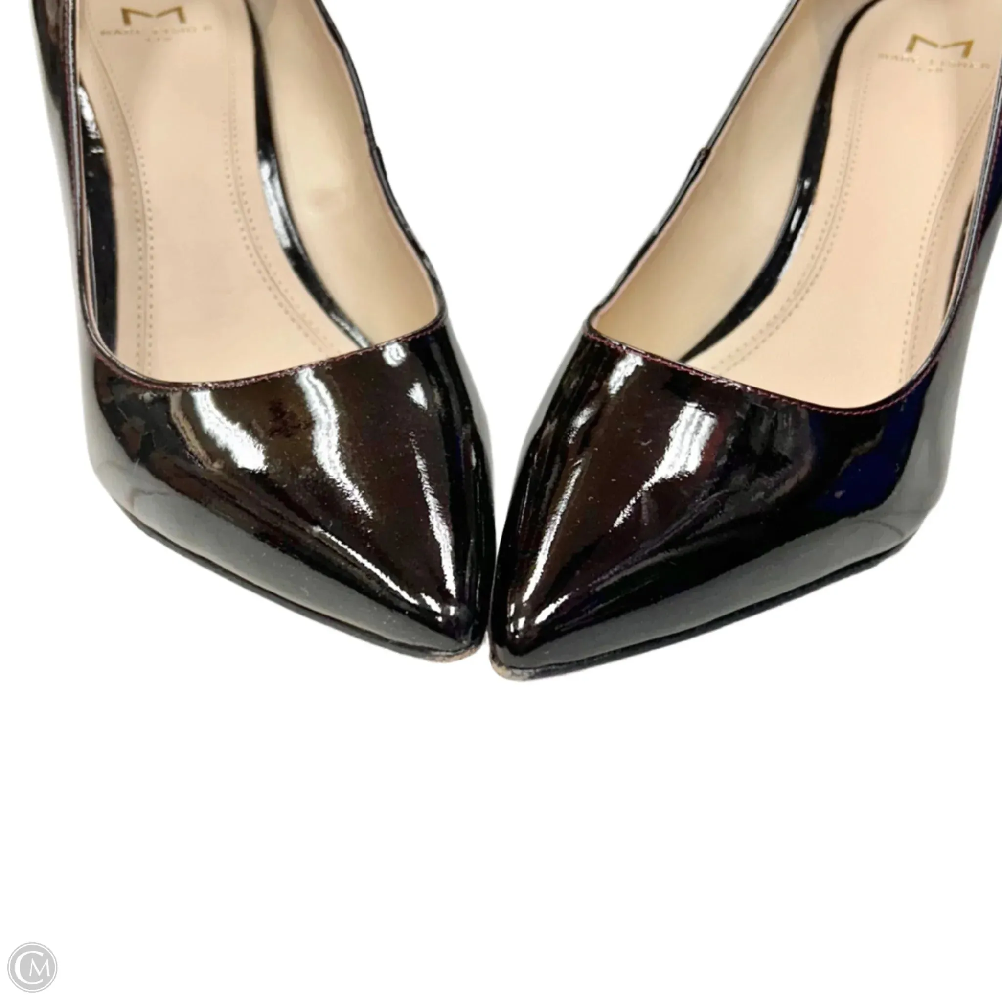 Shoes Heels Block By Marc Fisher In Maroon, Size: 7.5