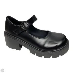 Shoes Heels Block By THEMS SHOES  In Black, Size: 8.5
