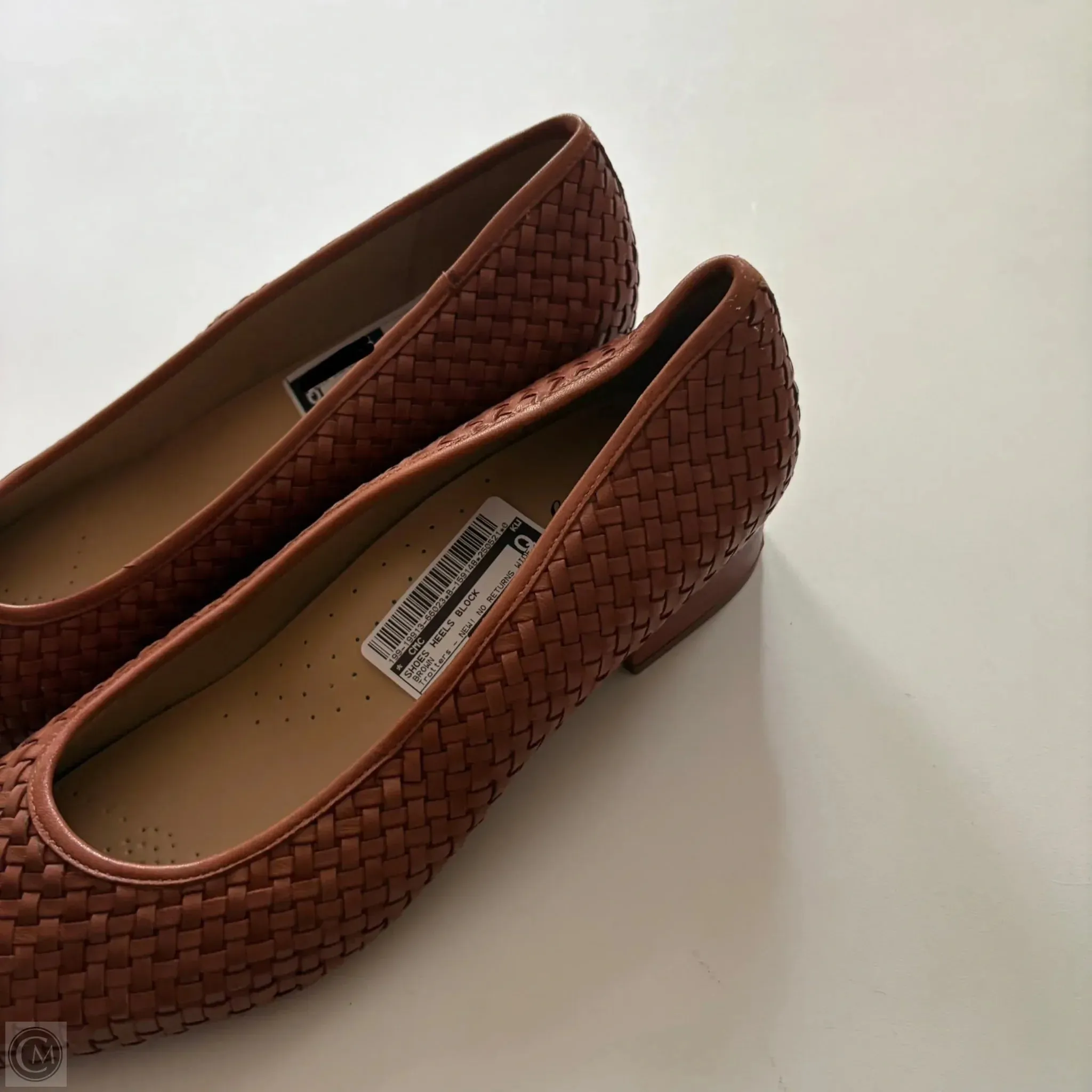 Shoes Heels Block By Trotters In Brown, Size: 10.5