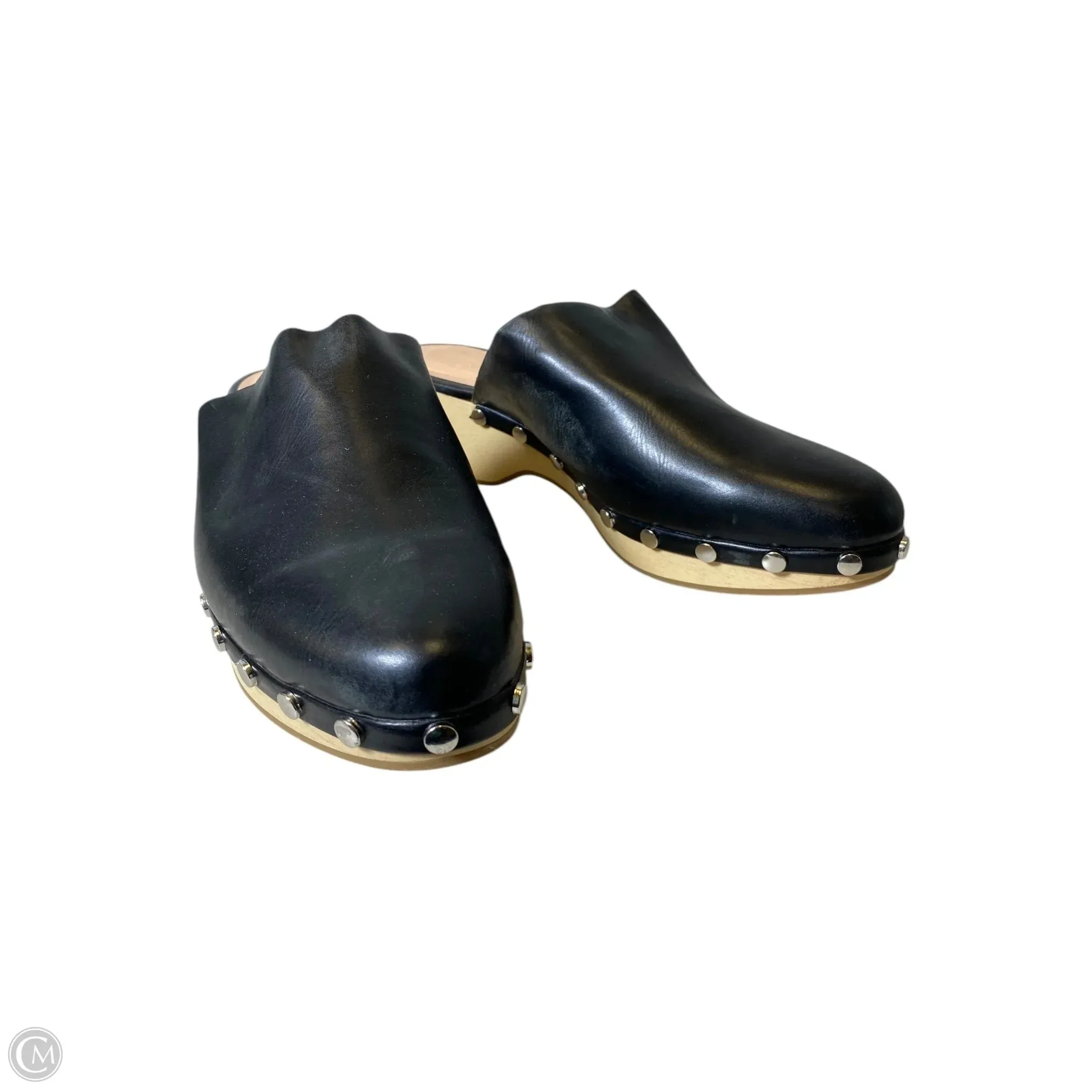 Shoes Heels Block By Zara In Black, Size: 11
