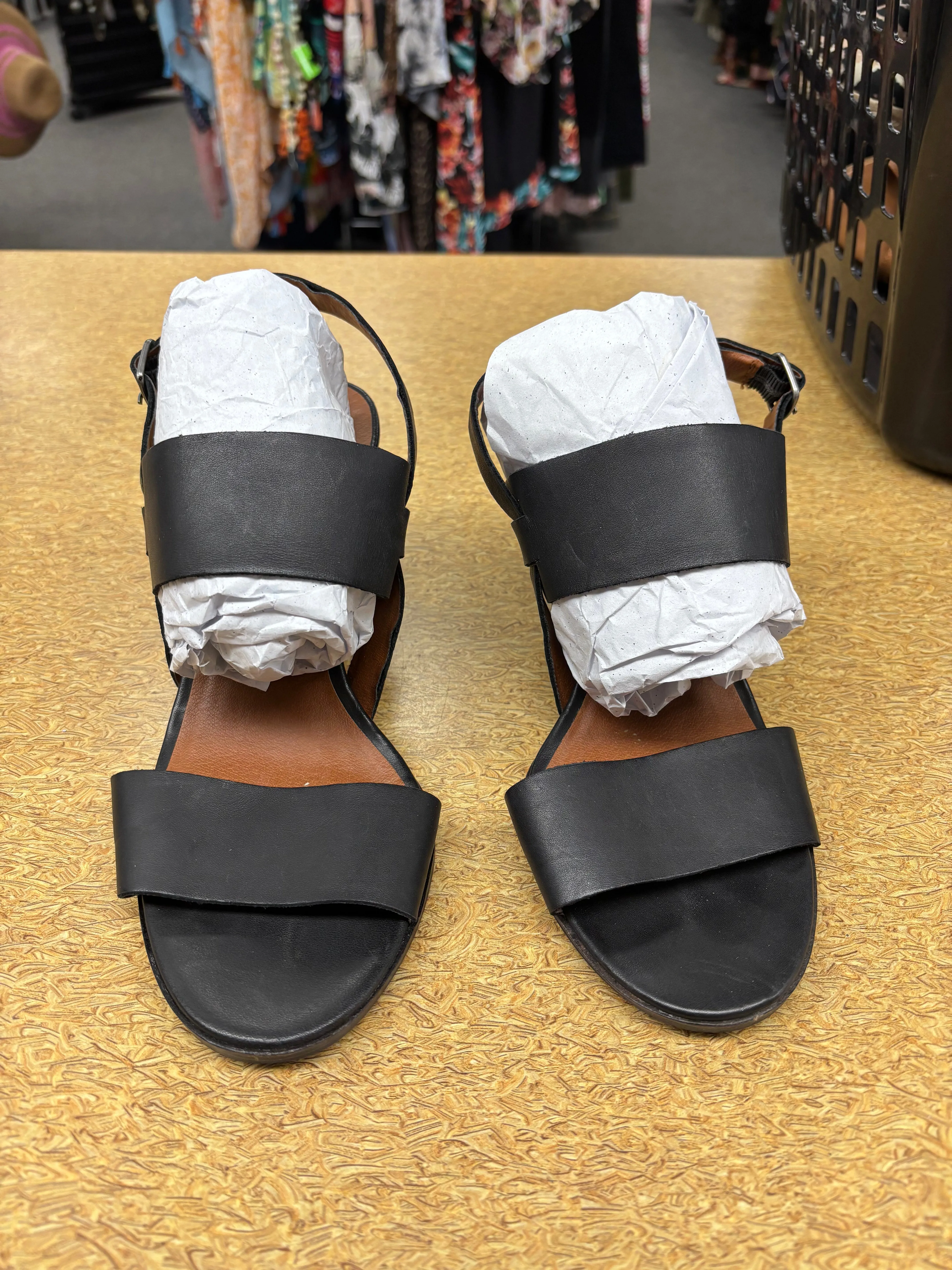 Shoes Heels By Lucky Brand In Black, Size:9