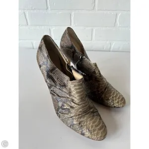 Shoes Heels Stiletto By Boutique   In Snakeskin Print, Size: 10