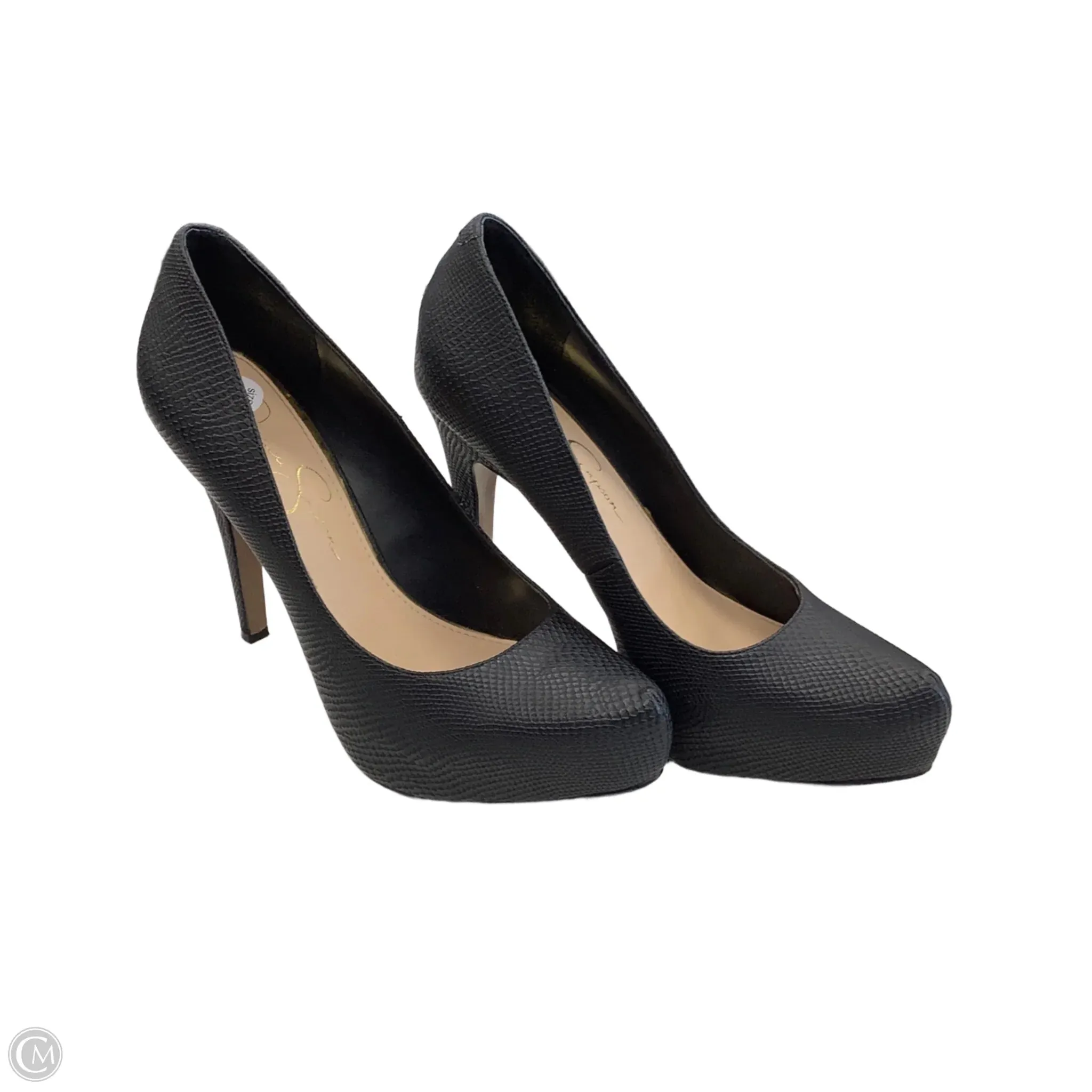 Shoes Heels Stiletto By Jessica Simpson In Black, Size: 7.5