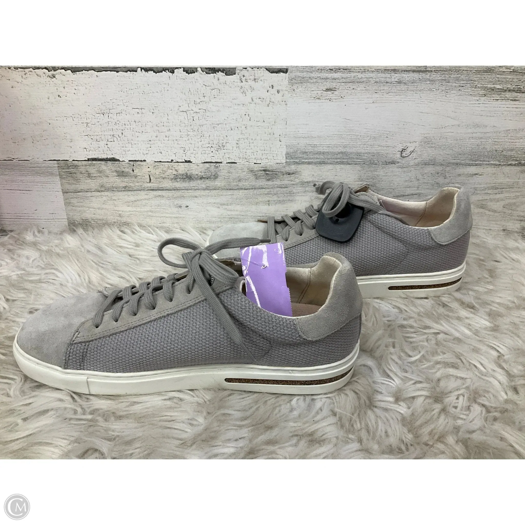 Shoes Sneakers By Birkenstock In Grey, Size: 9