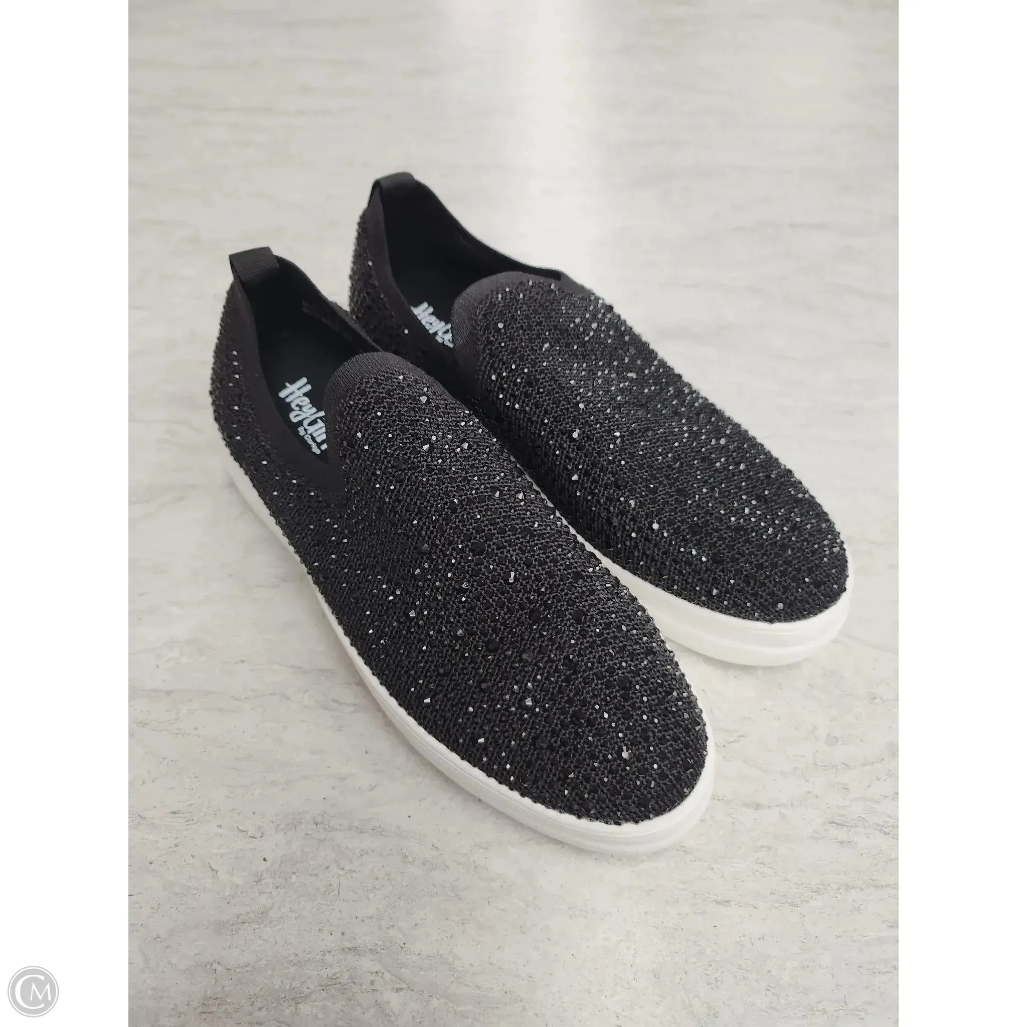 Shoes Sneakers By Corkys In Black, Size: 9
