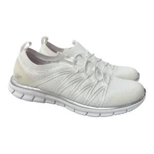 Shoes Sneakers By Skechers In White, Size:7.5