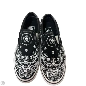 Shoes Sneakers By Vans In Black, Size: 6.5