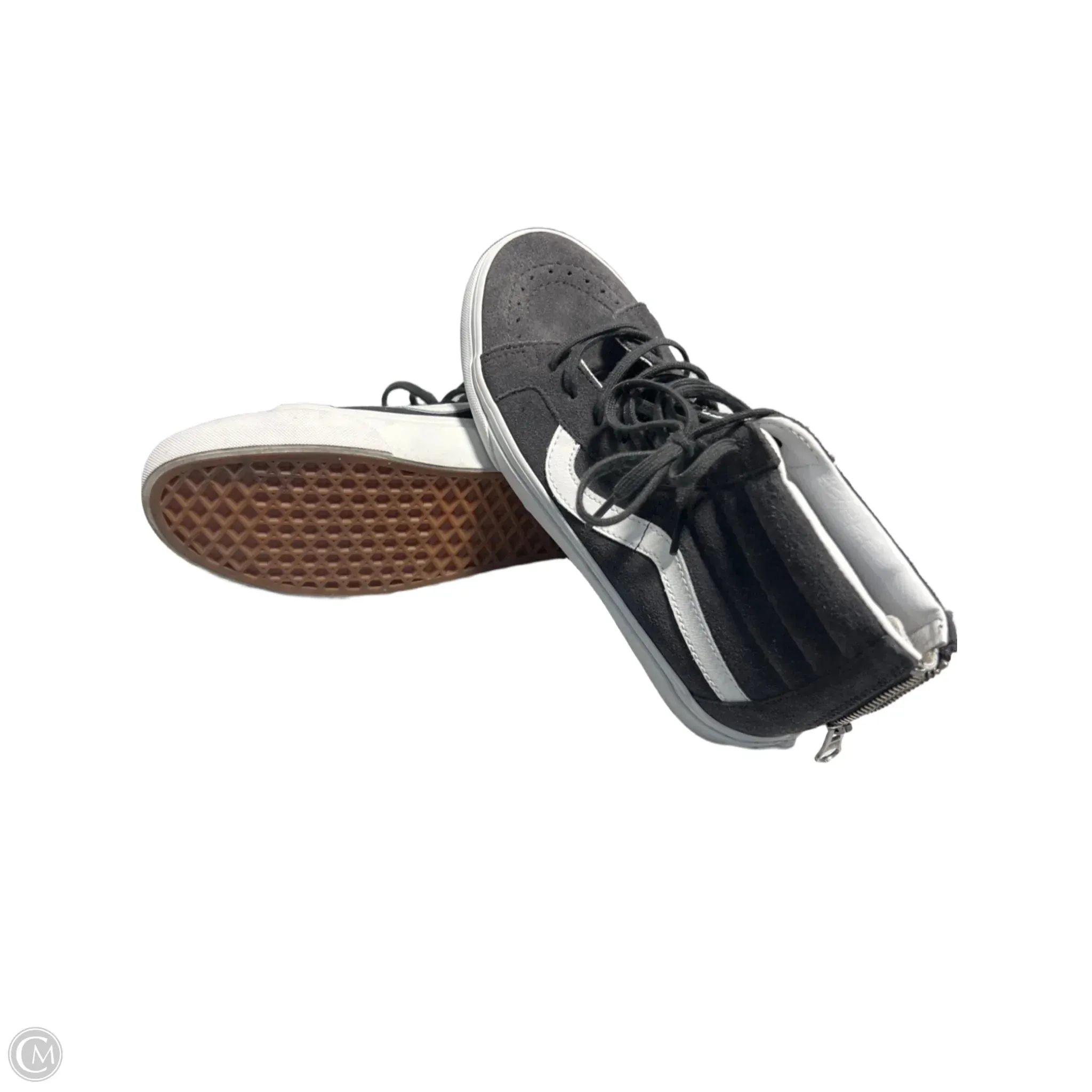 Shoes Sneakers By Vans In Grey, Size: 6