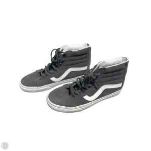 Shoes Sneakers By Vans In Grey, Size: 6