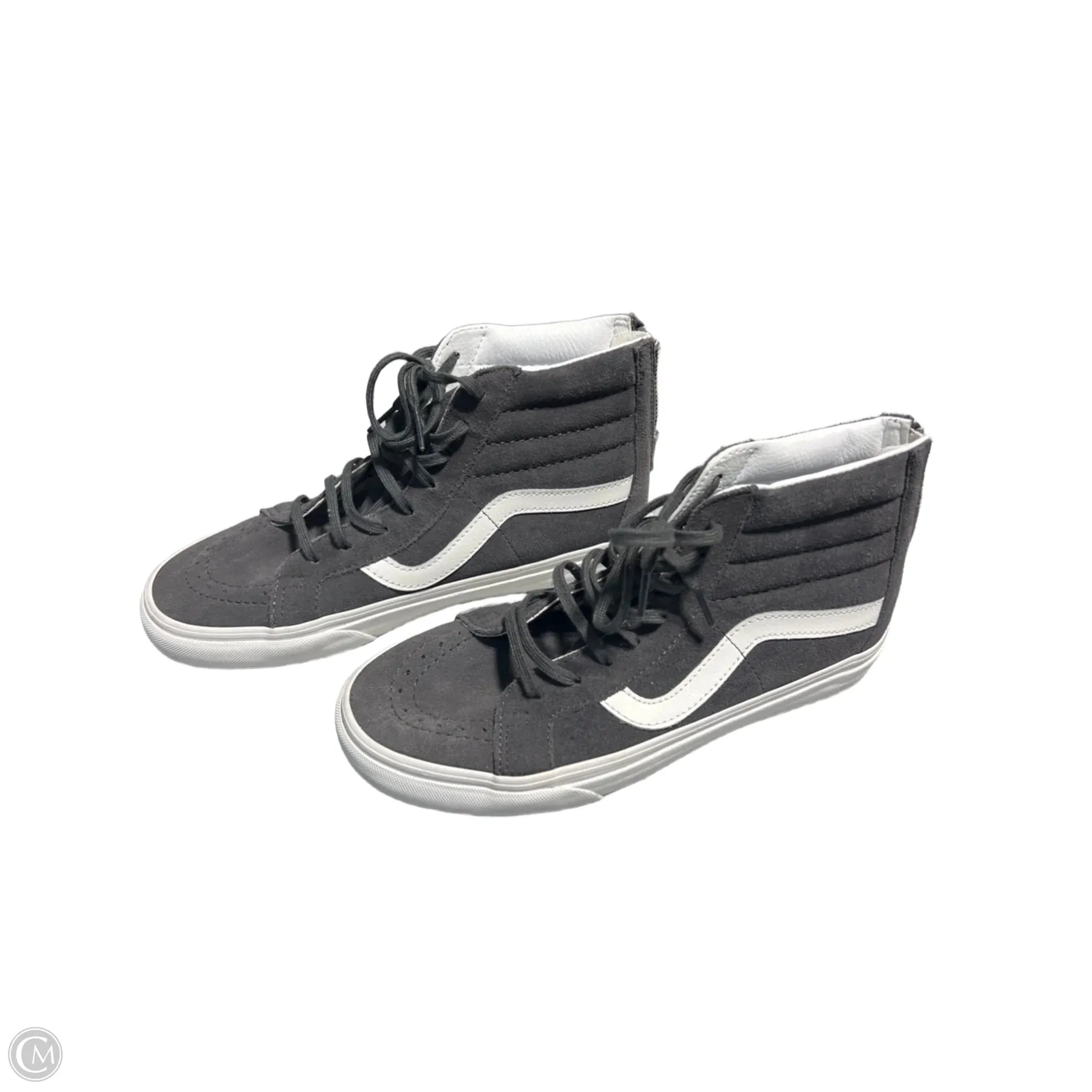 Shoes Sneakers By Vans In Grey, Size: 6