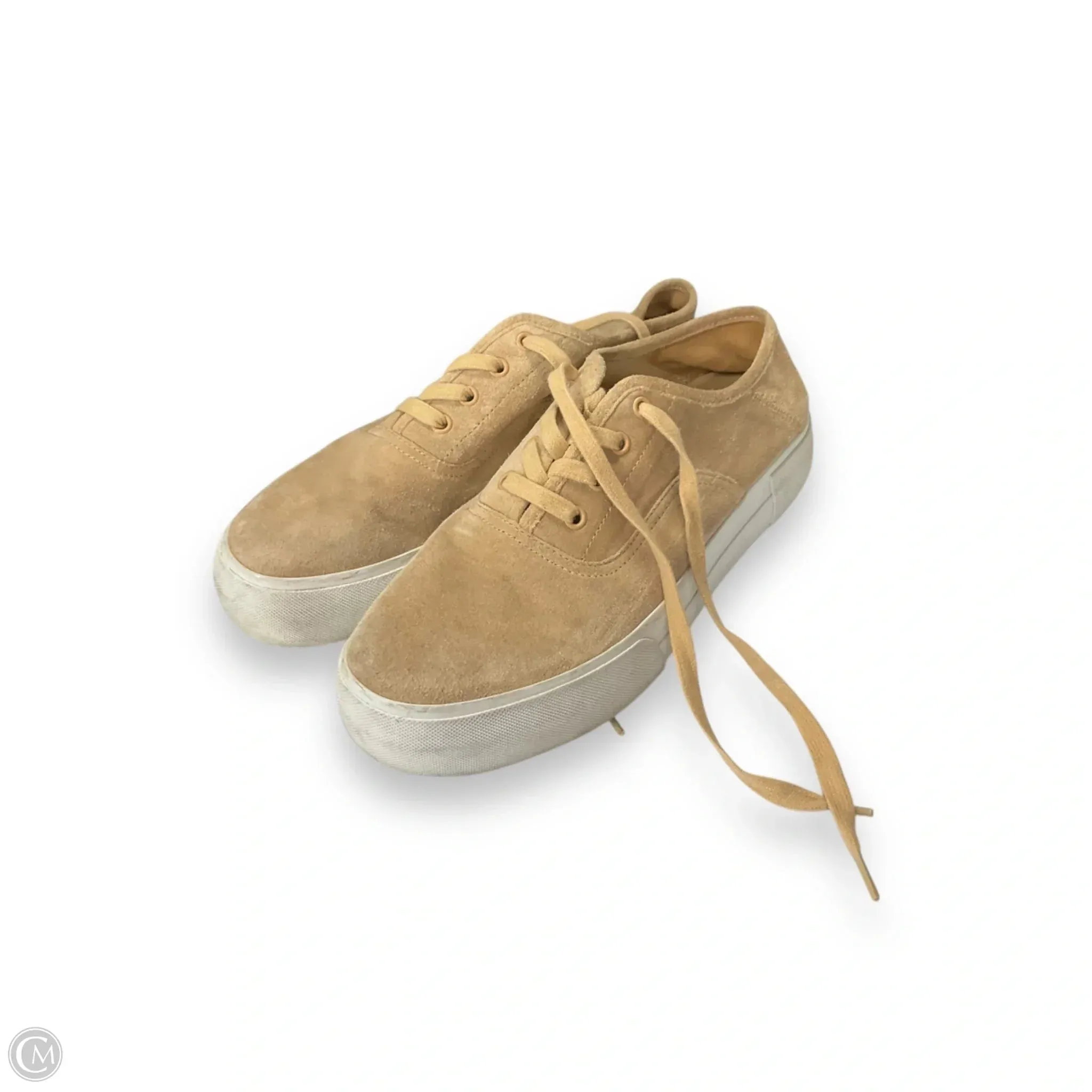 Shoes Sneakers By Vince In Beige, Size: 8.5