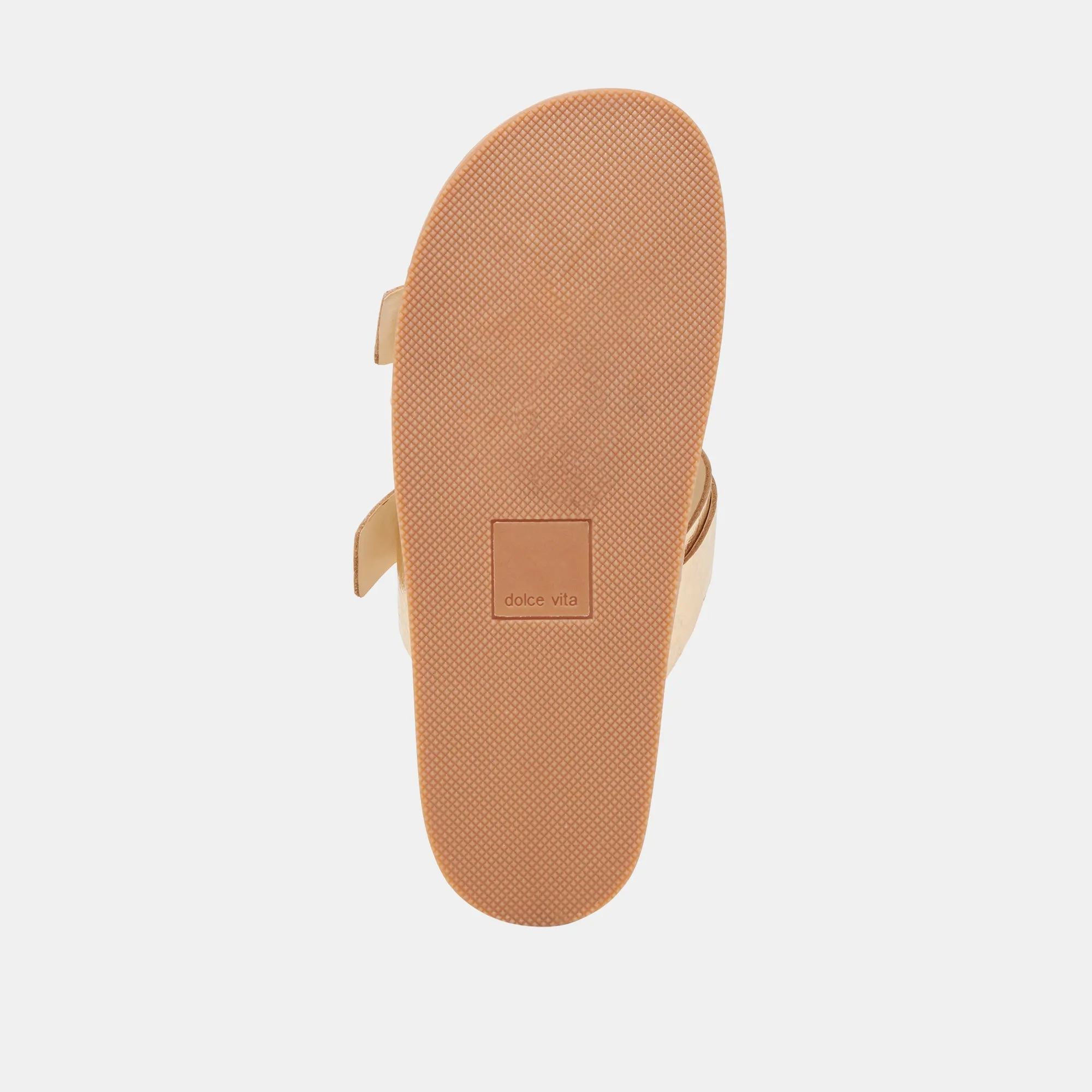 SOYA SANDALS GOLD DISTRESSED LEATHER Dolce Vita