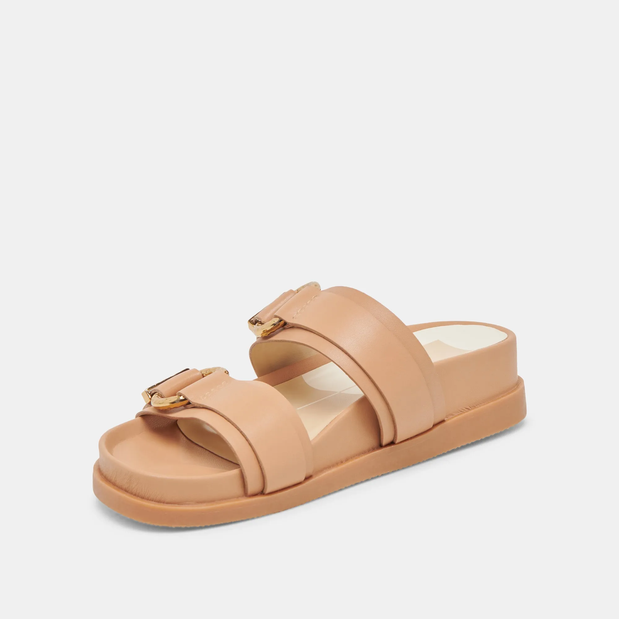 SOYA SANDALS LIGHT TAN  LEATHER Dolce Vita