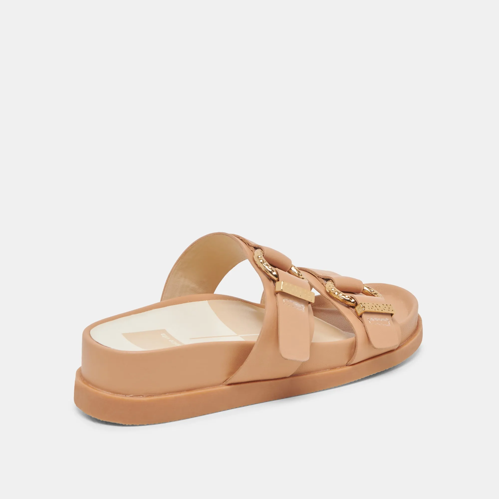 SOYA SANDALS LIGHT TAN  LEATHER Dolce Vita