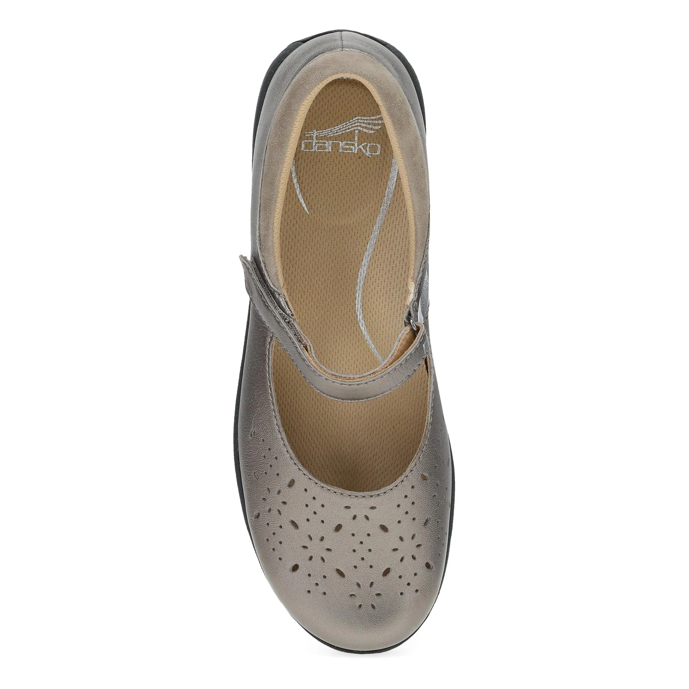 Stacy Pewter Metallic Dansko